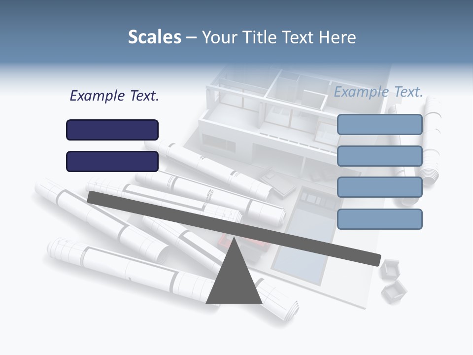 Construction Framework Property PowerPoint Template