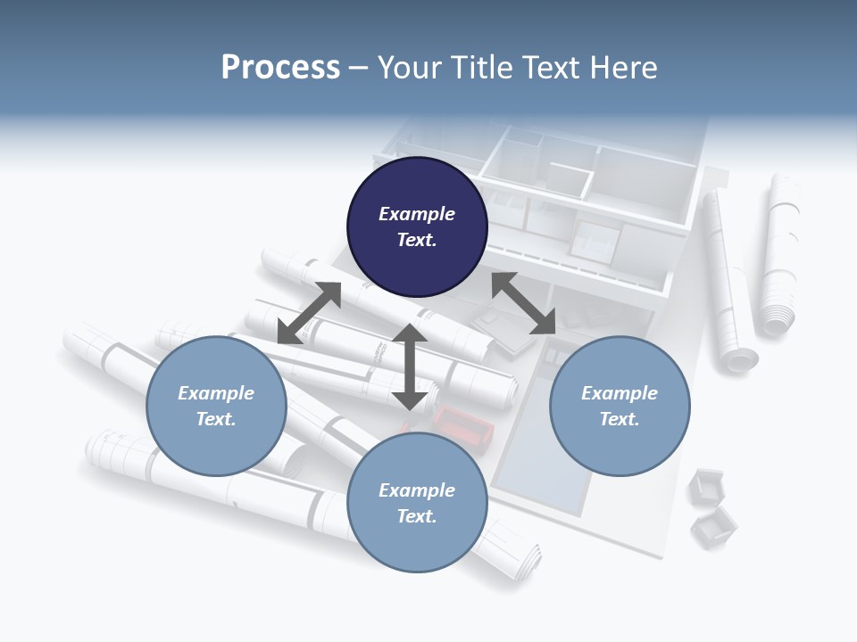 Construction Framework Property PowerPoint Template