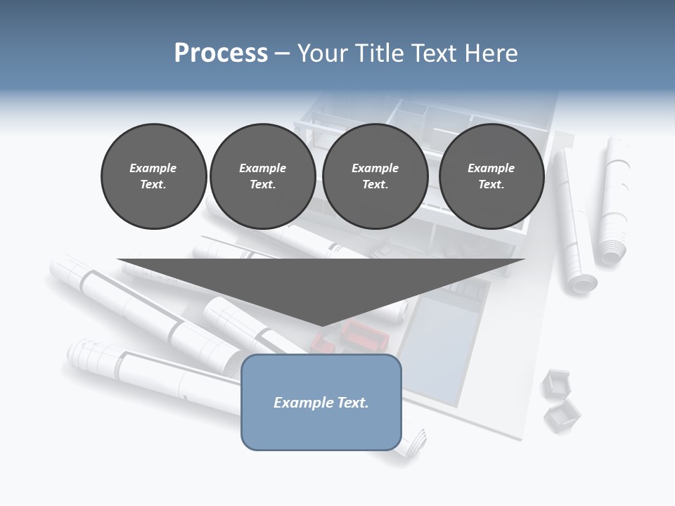 Construction Framework Property PowerPoint Template