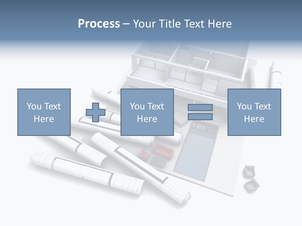 Construction Framework Property PowerPoint Template