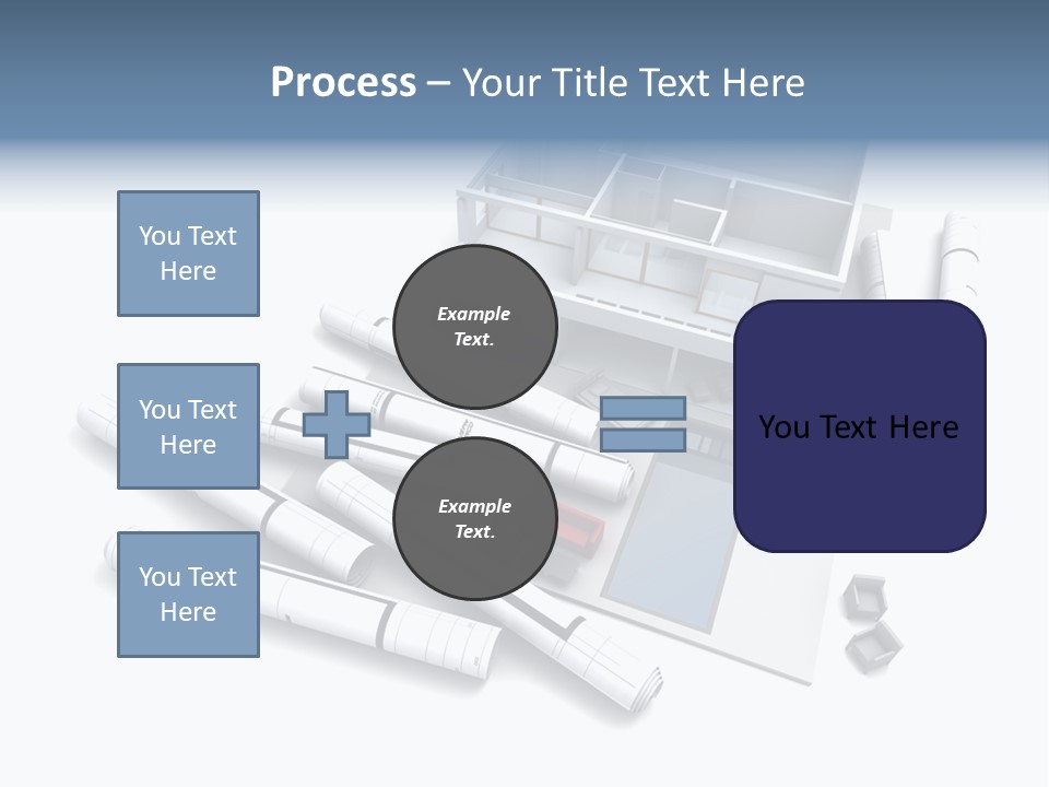 Construction Framework Property PowerPoint Template