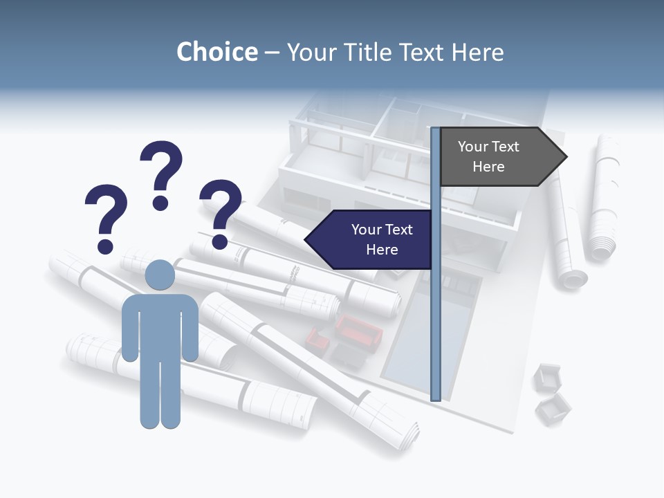 Construction Framework Property PowerPoint Template