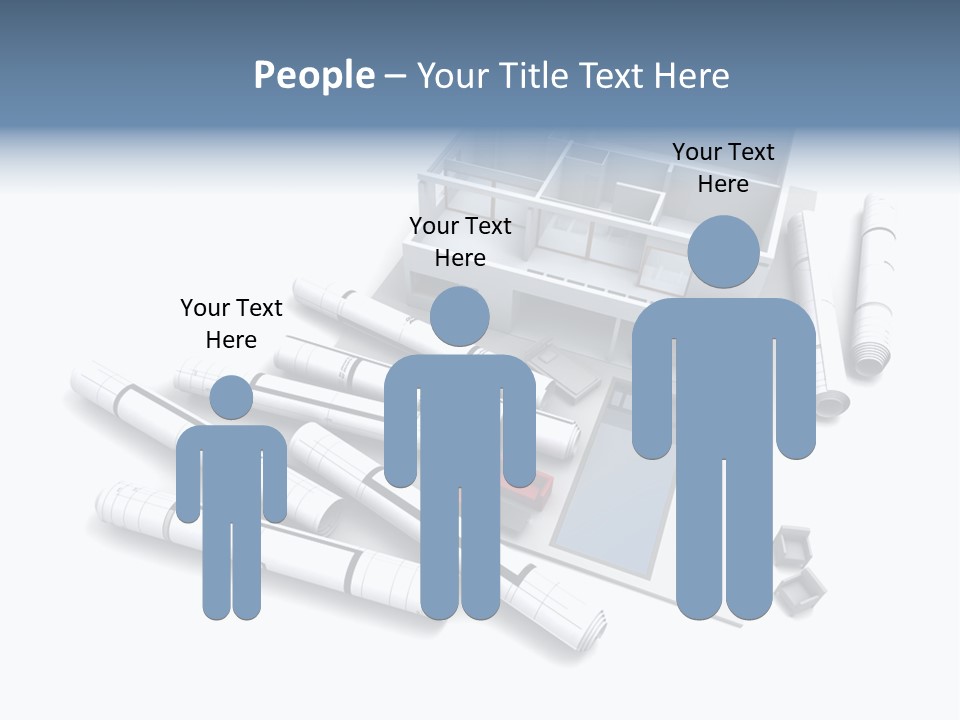 Construction Framework Property PowerPoint Template