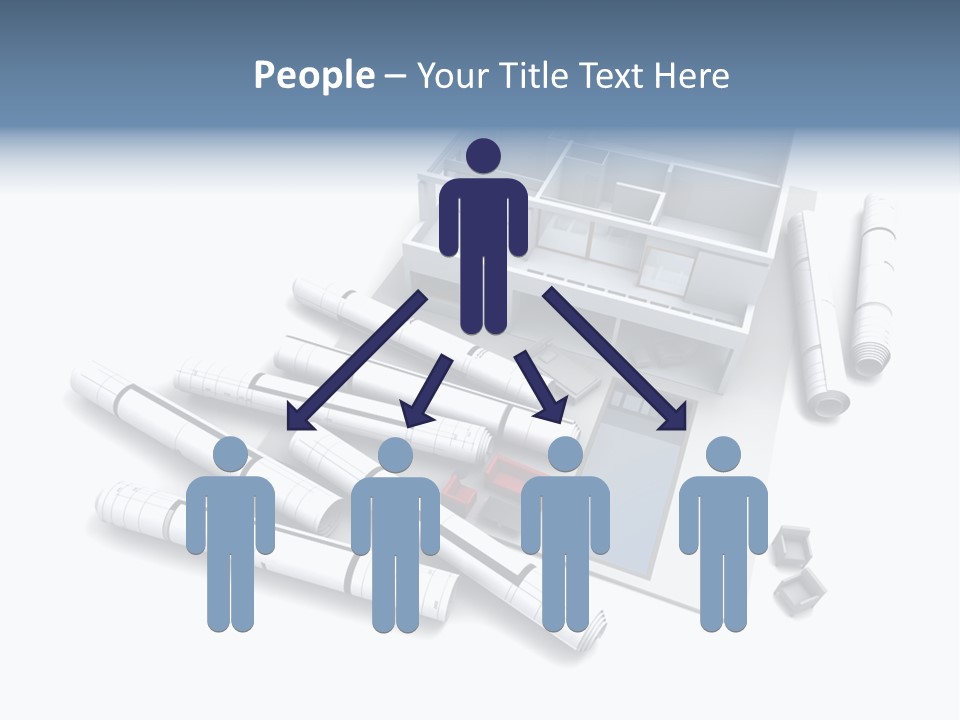 Construction Framework Property PowerPoint Template