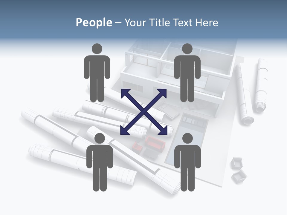 Construction Framework Property PowerPoint Template