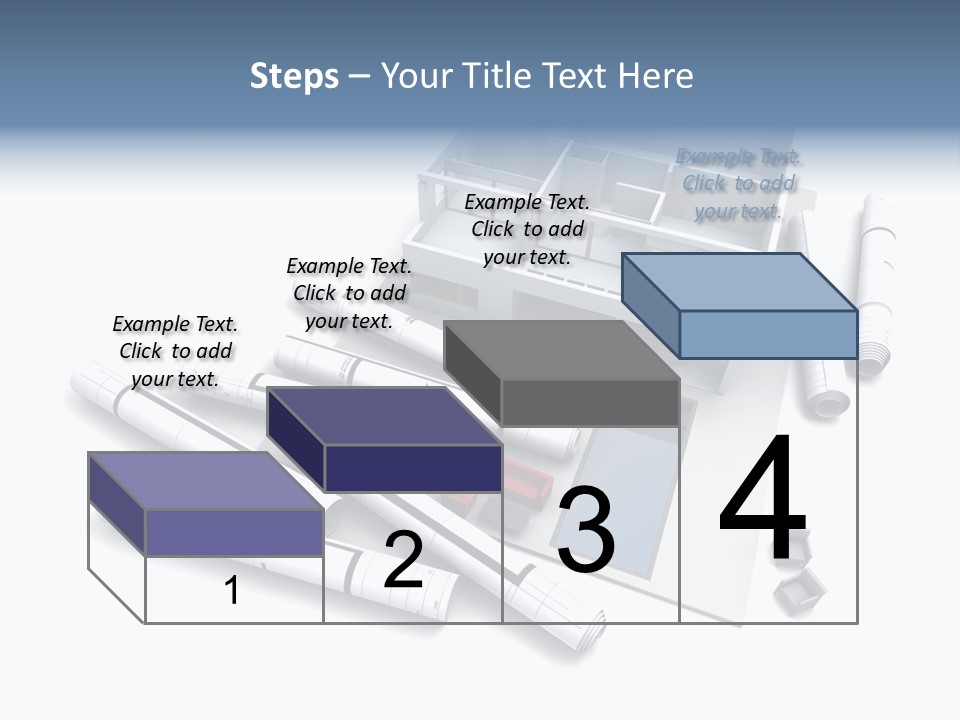 Construction Framework Property PowerPoint Template