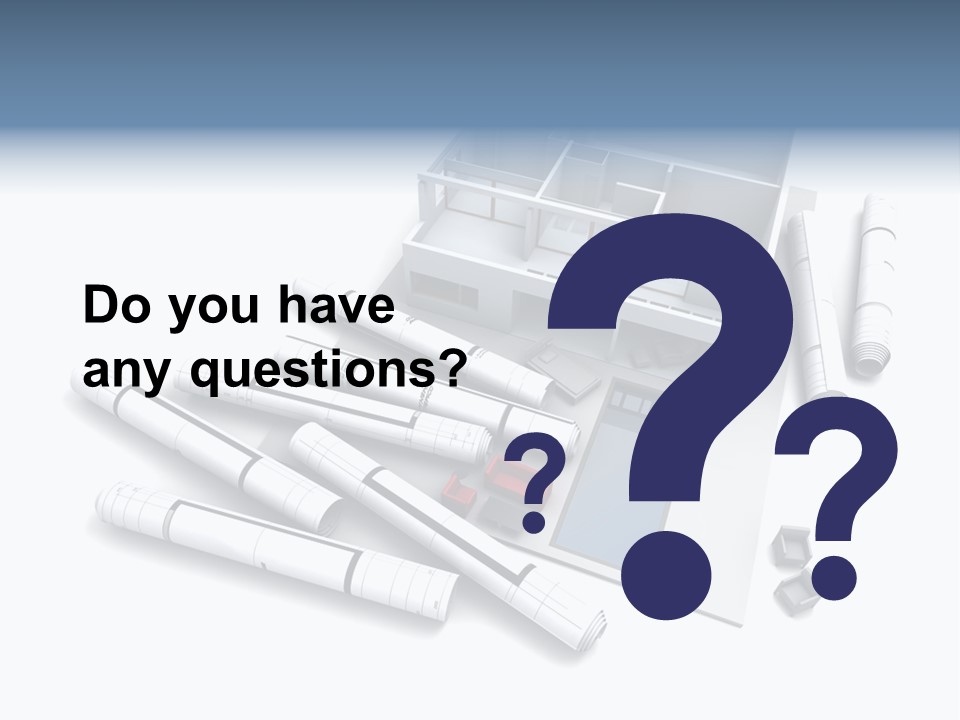 Construction Framework Property PowerPoint Template