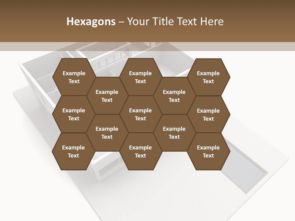 Dwelling Pencil Chalet PowerPoint Template