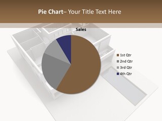 Dwelling Pencil Chalet PowerPoint Template