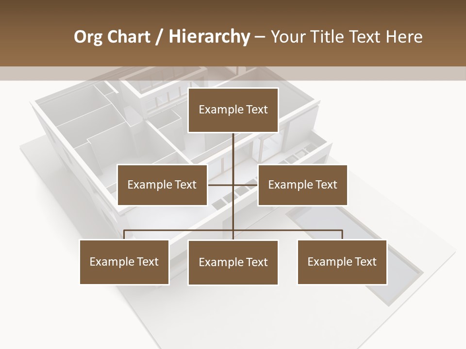 Dwelling Pencil Chalet PowerPoint Template