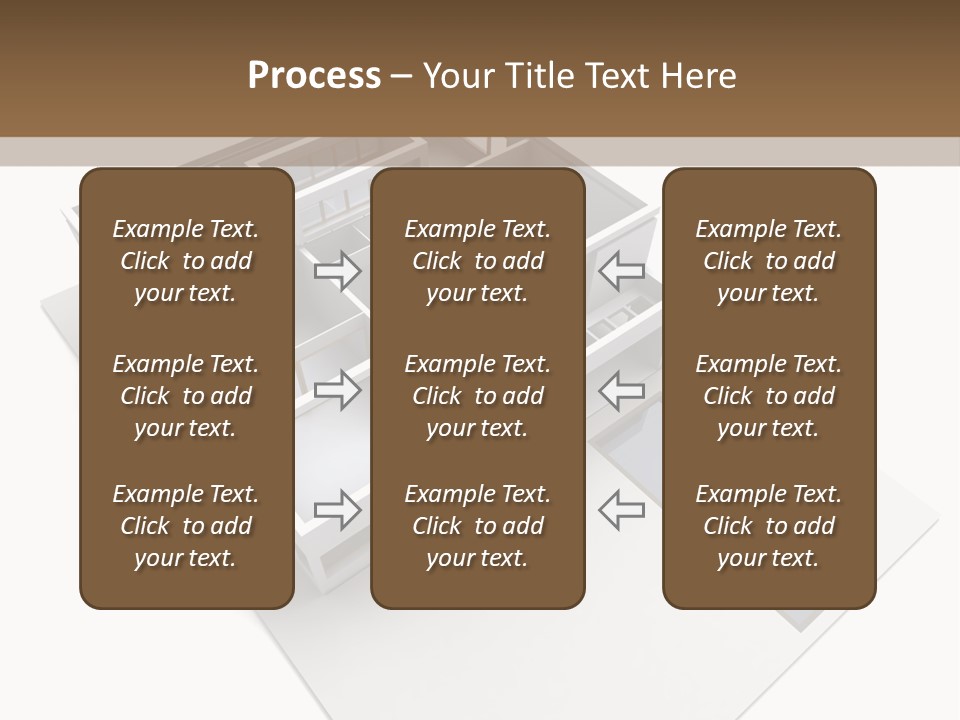 Dwelling Pencil Chalet PowerPoint Template