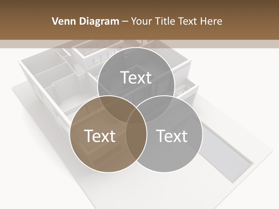 Dwelling Pencil Chalet PowerPoint Template