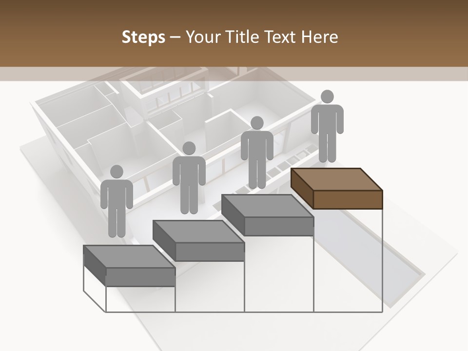 Dwelling Pencil Chalet PowerPoint Template