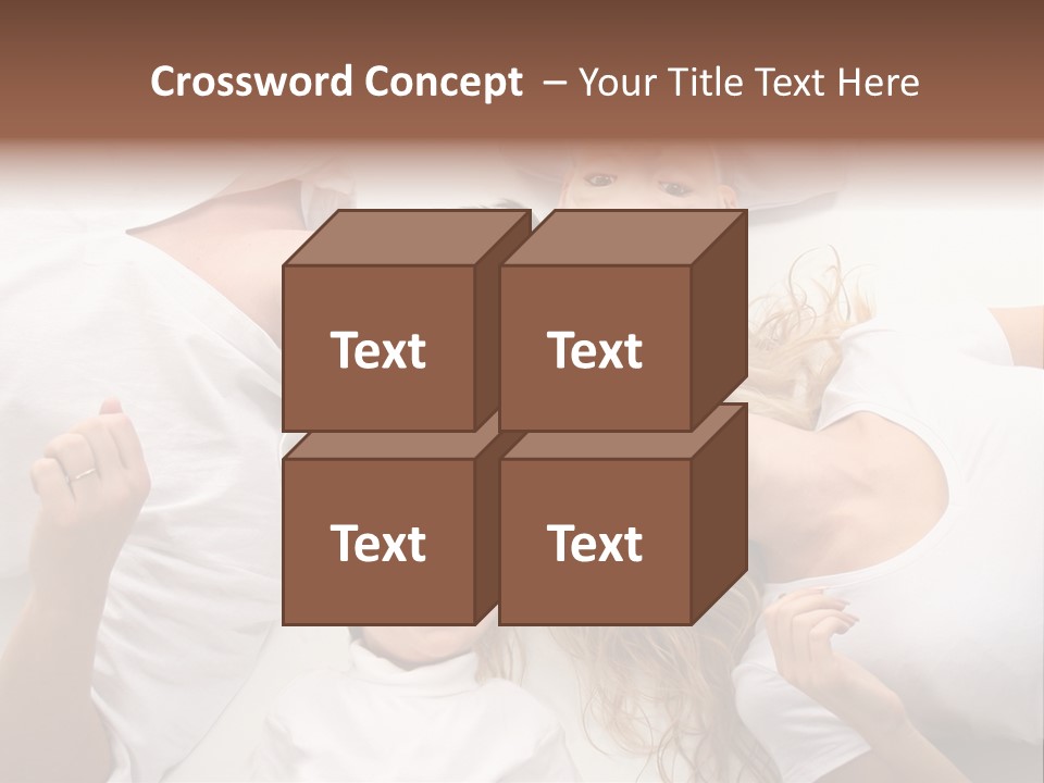 Parent Togetherness Man PowerPoint Template