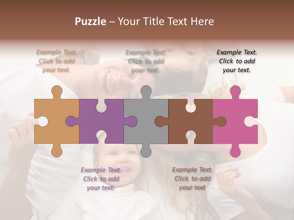 Parent Togetherness Man PowerPoint Template