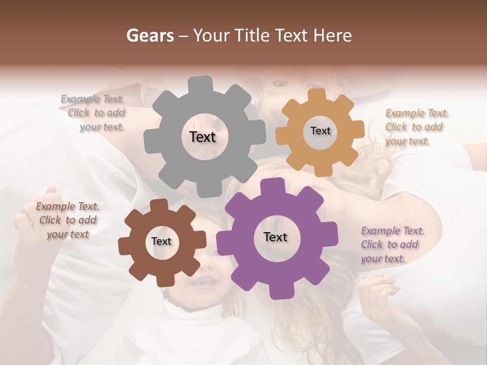 Parent Togetherness Man PowerPoint Template