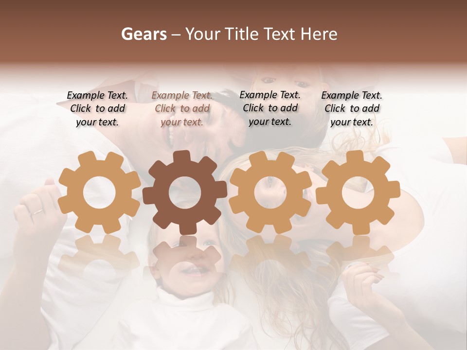 Parent Togetherness Man PowerPoint Template