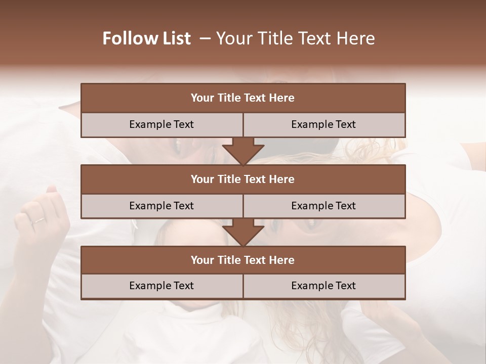 Parent Togetherness Man PowerPoint Template