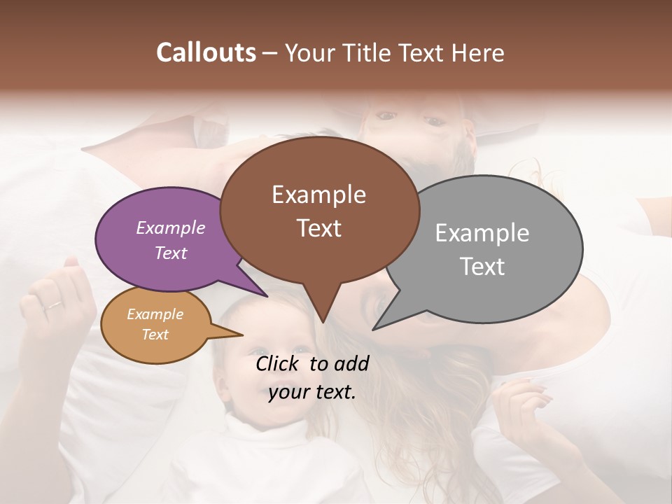 Parent Togetherness Man PowerPoint Template