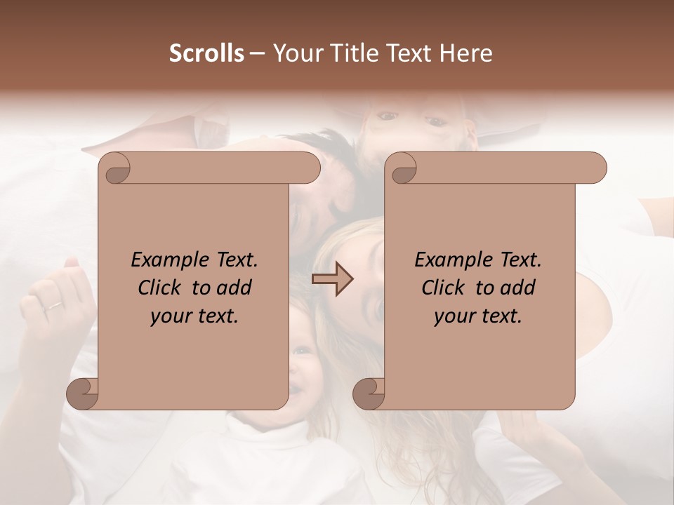 Parent Togetherness Man PowerPoint Template