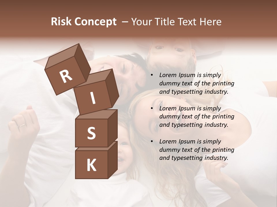 Parent Togetherness Man PowerPoint Template