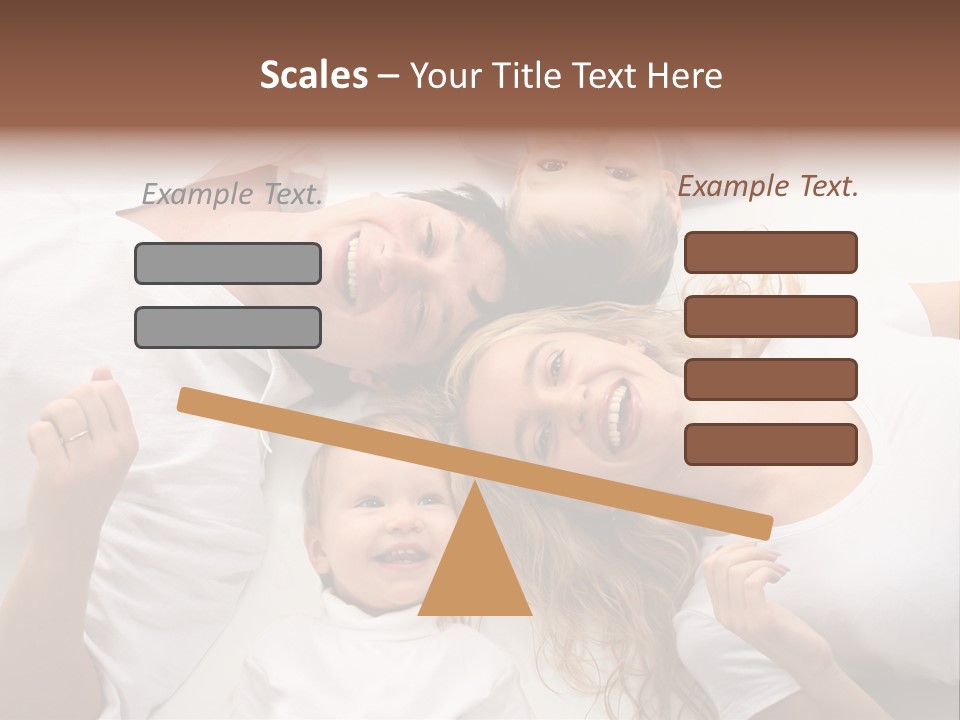 Parent Togetherness Man PowerPoint Template