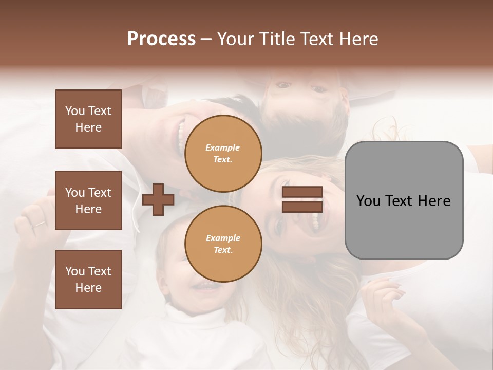 Parent Togetherness Man PowerPoint Template