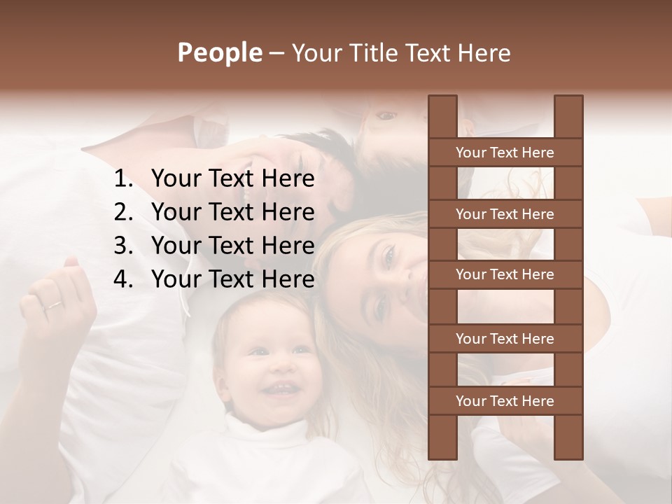 Parent Togetherness Man PowerPoint Template