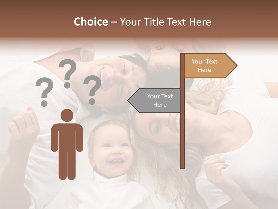 Parent Togetherness Man PowerPoint Template