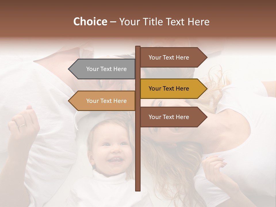 Parent Togetherness Man PowerPoint Template