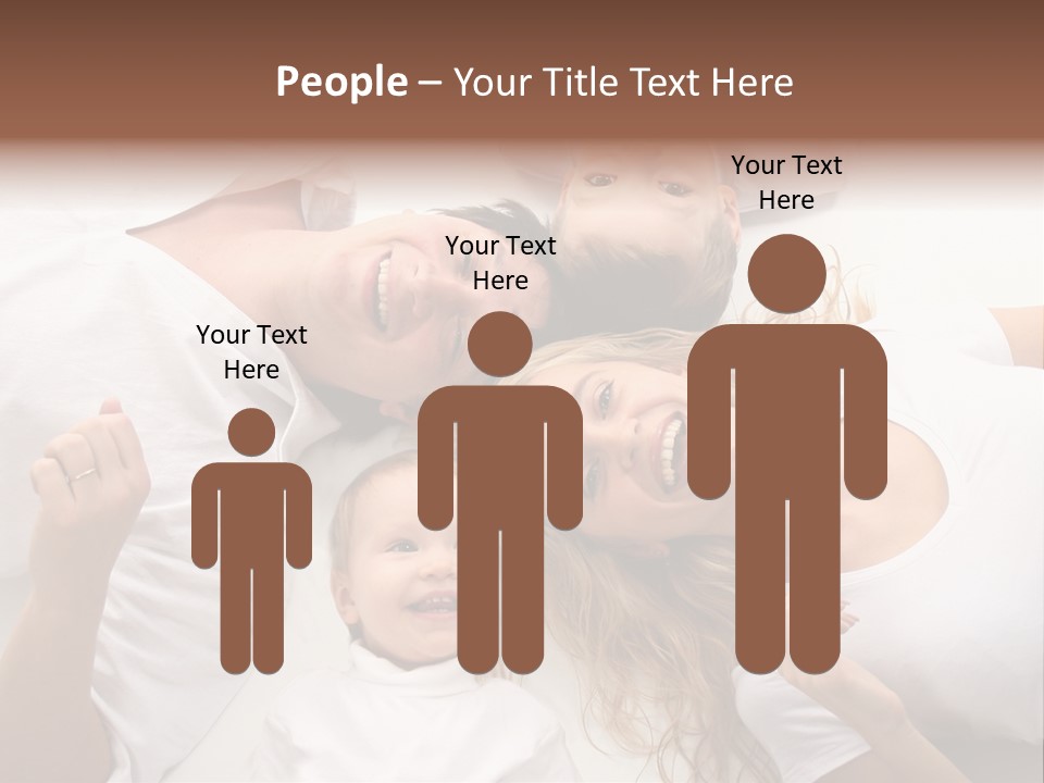 Parent Togetherness Man PowerPoint Template