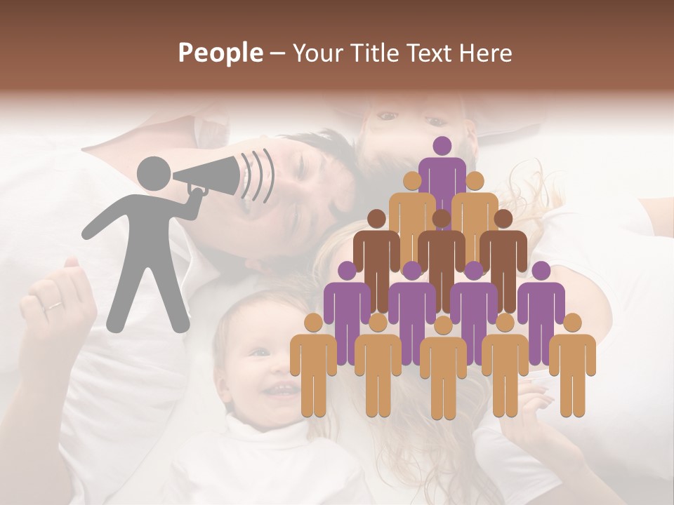Parent Togetherness Man PowerPoint Template