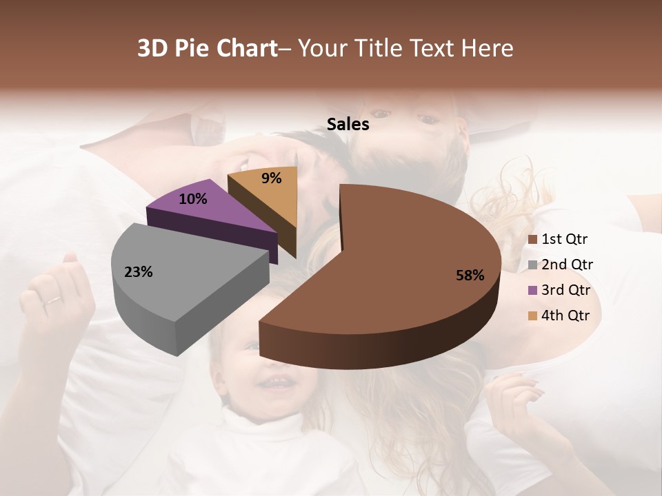 Parent Togetherness Man PowerPoint Template
