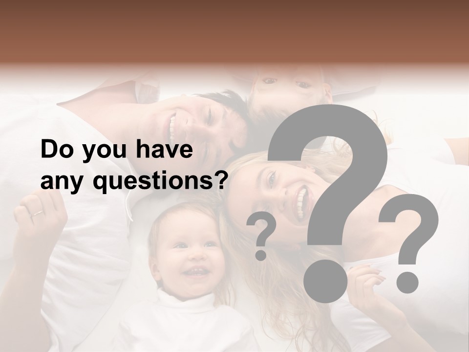 Parent Togetherness Man PowerPoint Template