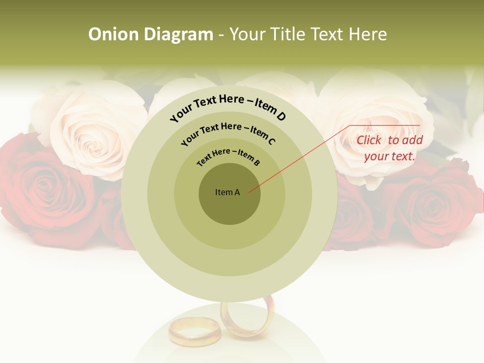 Married Marriage Rose PowerPoint Template