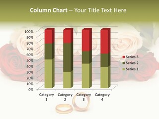 Married Marriage Rose PowerPoint Template