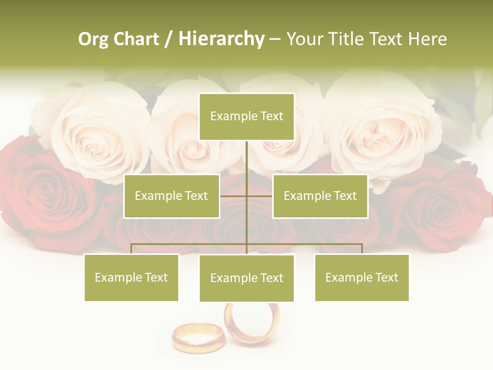 Married Marriage Rose PowerPoint Template