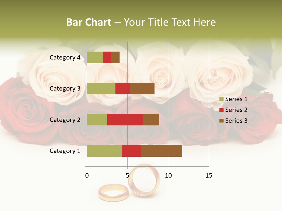 Married Marriage Rose PowerPoint Template