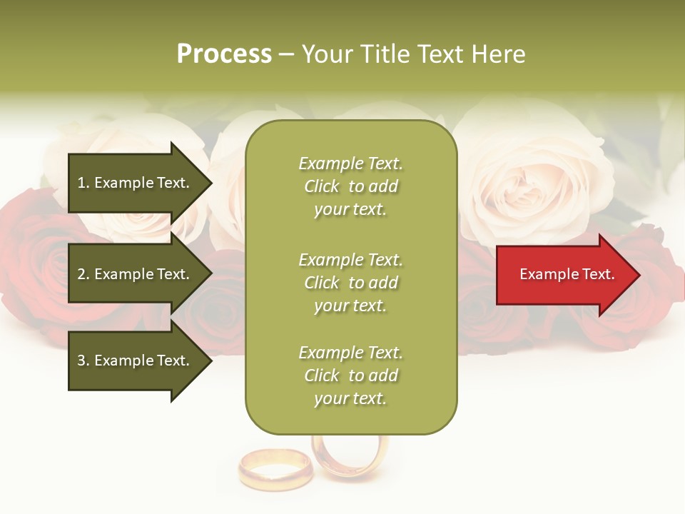 Married Marriage Rose PowerPoint Template