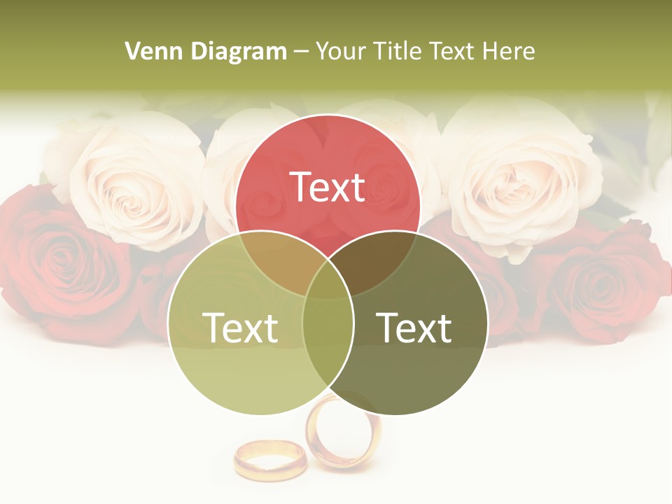 Married Marriage Rose PowerPoint Template