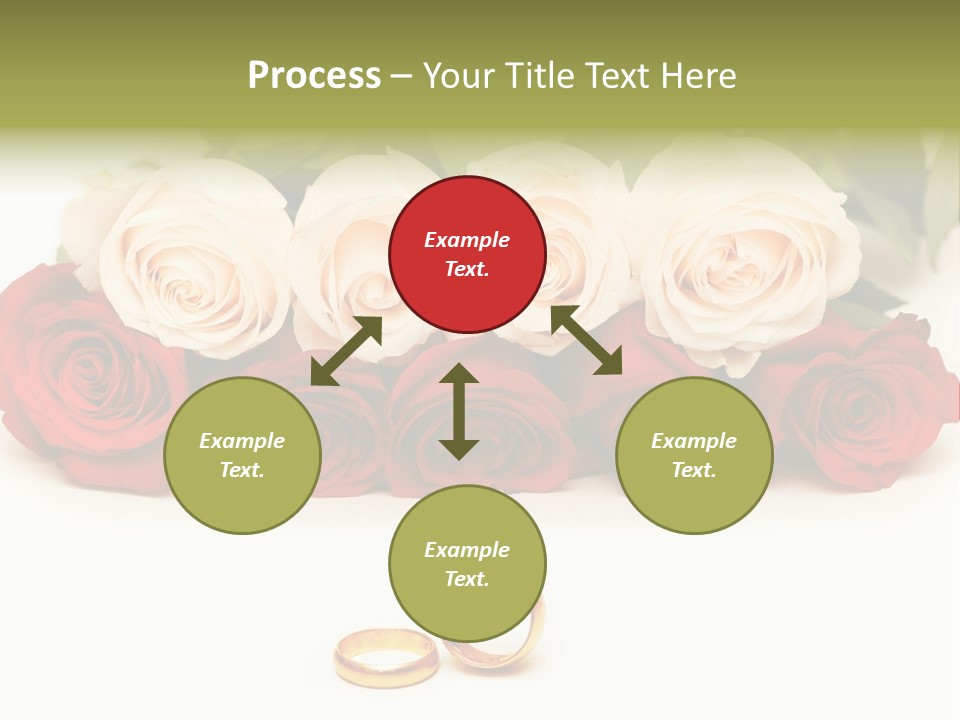 Married Marriage Rose PowerPoint Template