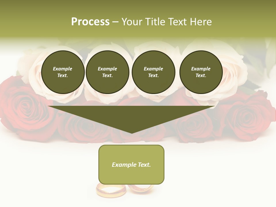 Married Marriage Rose PowerPoint Template