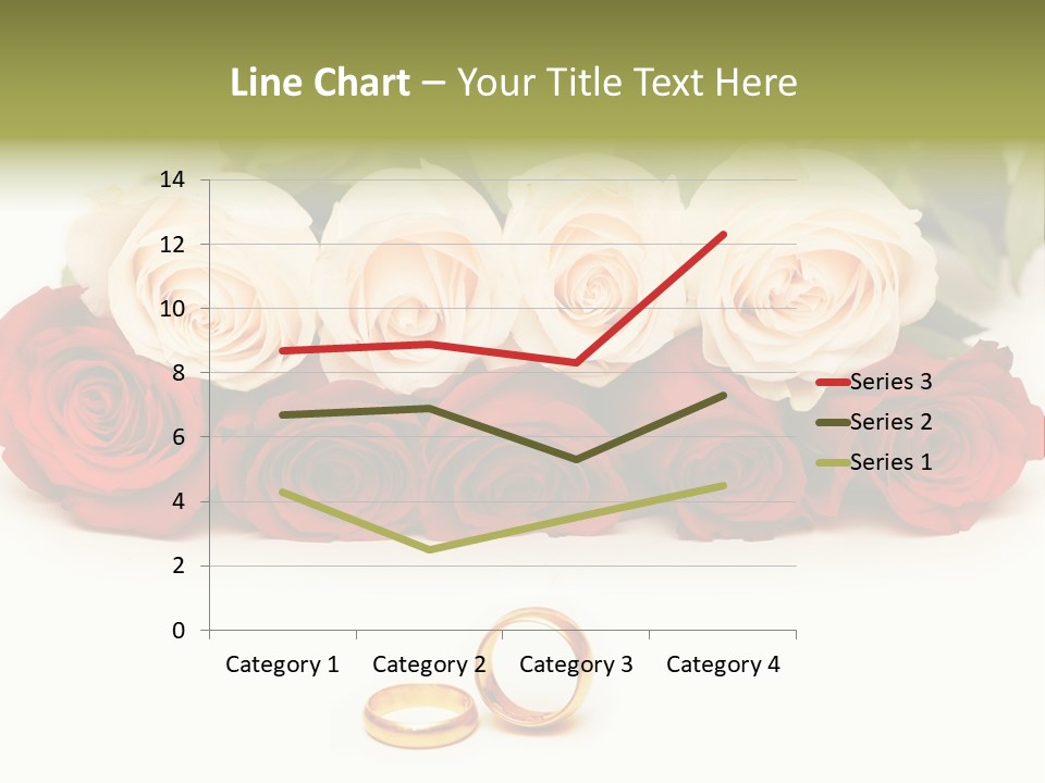 Married Marriage Rose PowerPoint Template