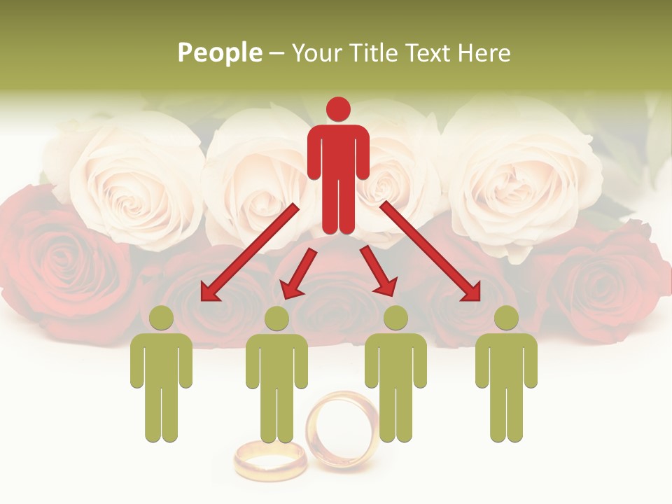 Married Marriage Rose PowerPoint Template
