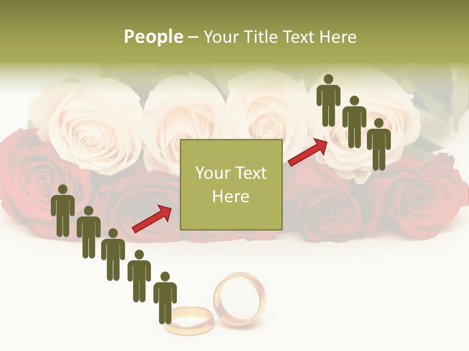 Married Marriage Rose PowerPoint Template