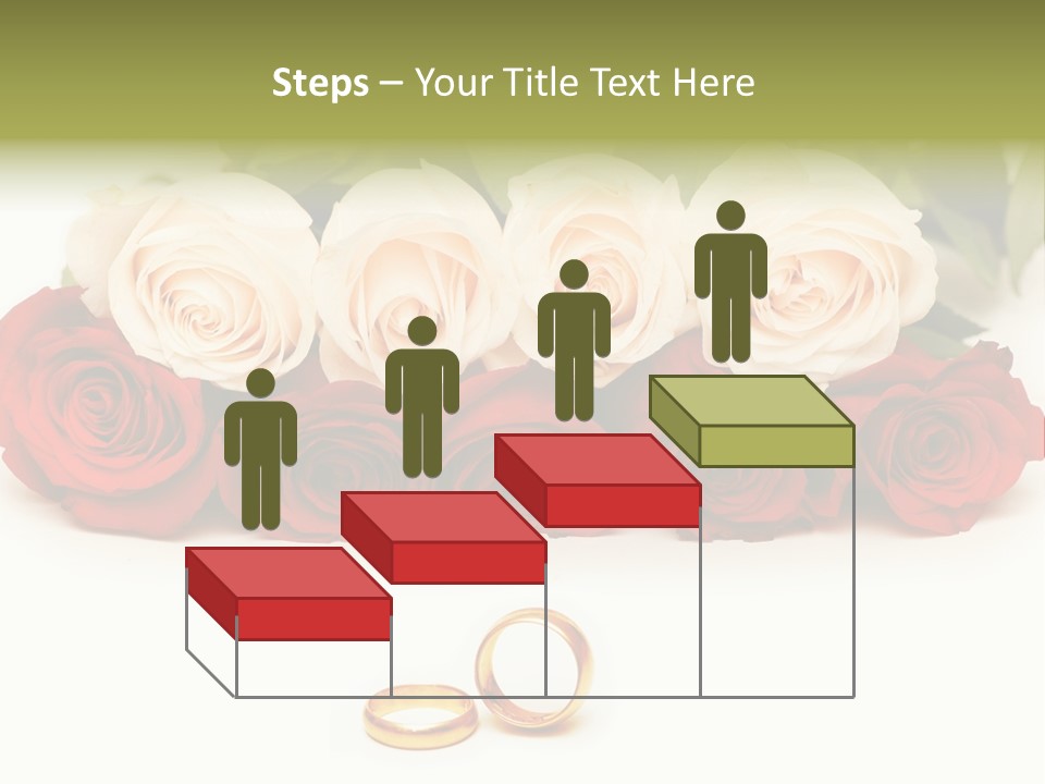 Married Marriage Rose PowerPoint Template