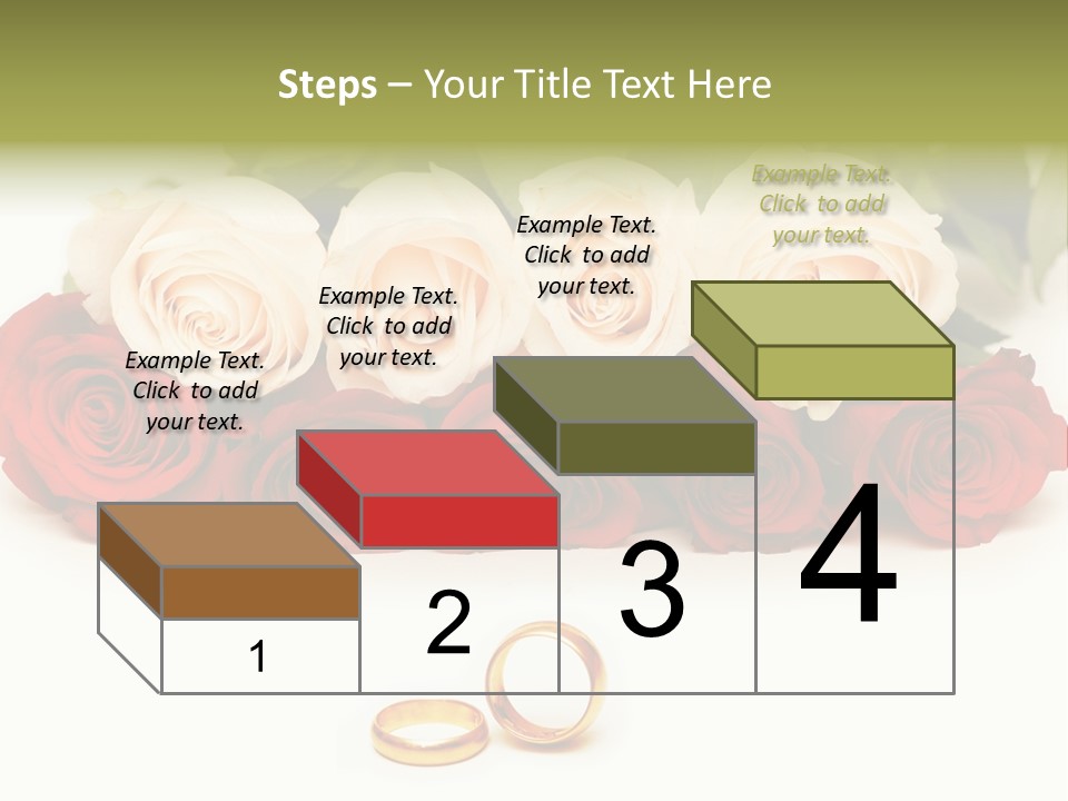 Married Marriage Rose PowerPoint Template