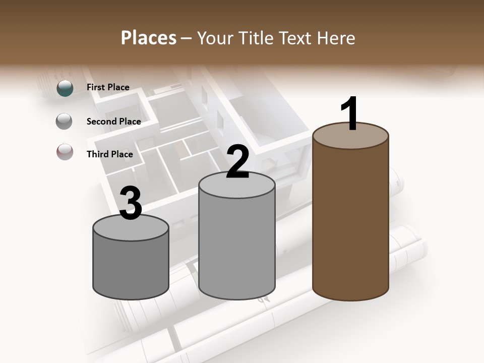 Dwelling Plan Domestic PowerPoint Template