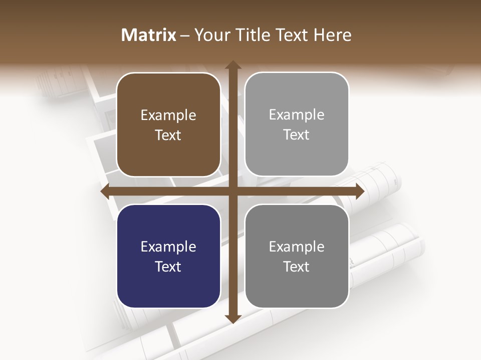 Dwelling Plan Domestic PowerPoint Template