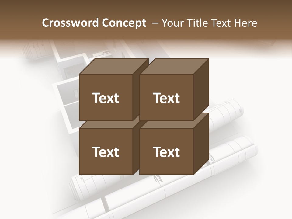 Dwelling Plan Domestic PowerPoint Template